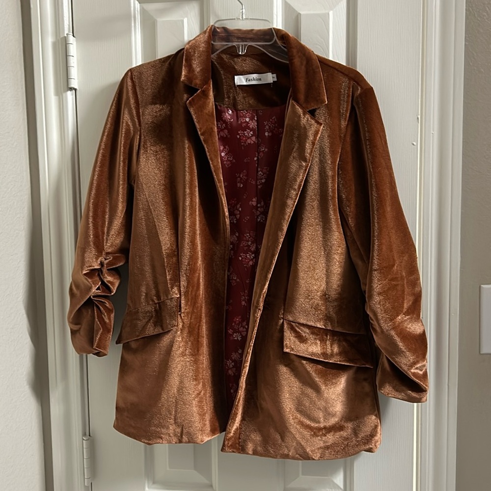 Bronze blazer